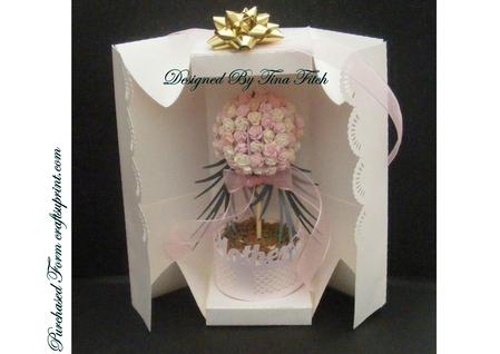 3D Mother's Day Rose Ball & Box