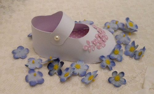 Baby Shoe And Box