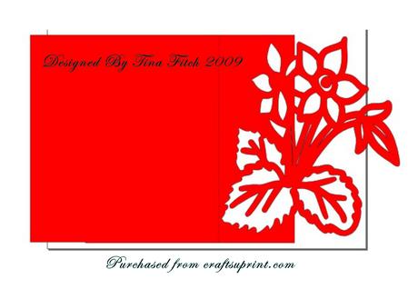 Flower Side 1 Card