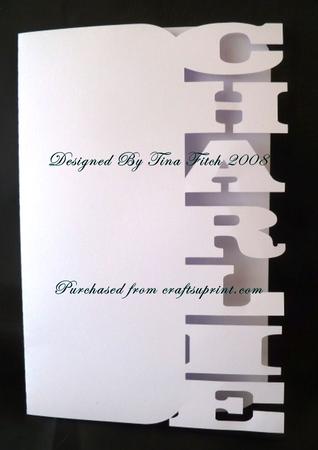 Charlie Name Edged Card