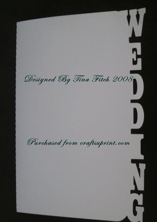 Wedding Edged Card