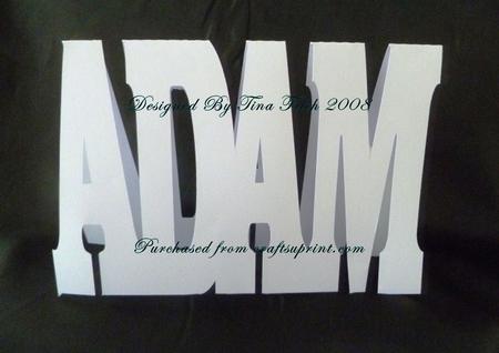 Adam Name Card