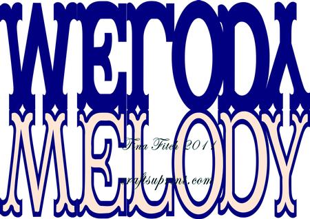 Melody Name Layered Card