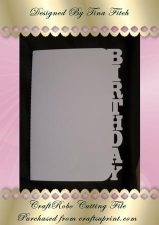 Birthday Edged Card