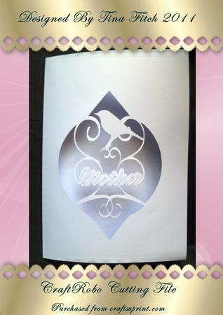Mother Bauble Card/topper