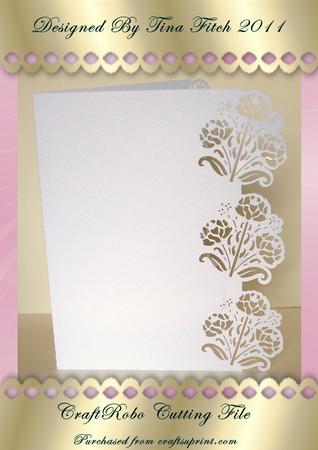Chrysanth Double Edged Card