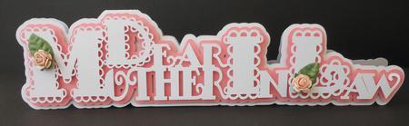Scalloped Mother-in-law Card