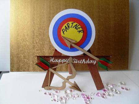 3D Archery Target Board And Arrows