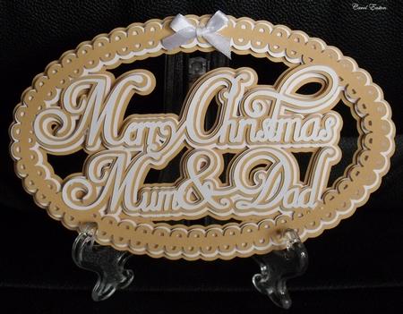 Merry Christmas Mum & Dad