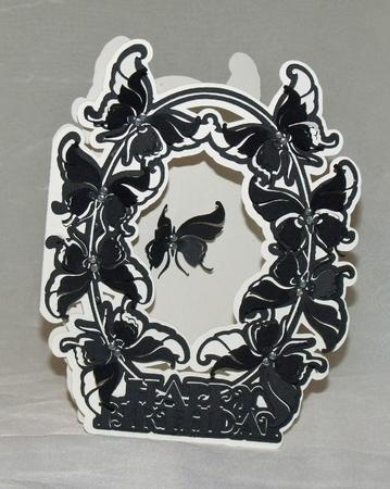 Butterfly Layered Card
