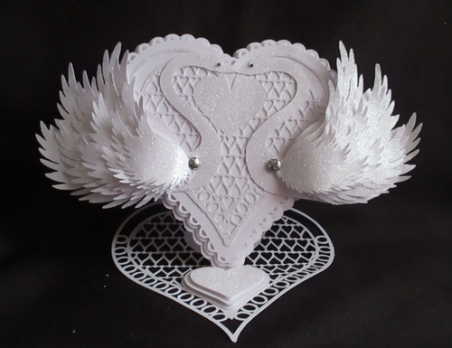 Swan Wedding Easel, All file formats