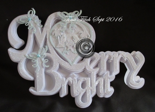 Merry Bright Card, All file formats
