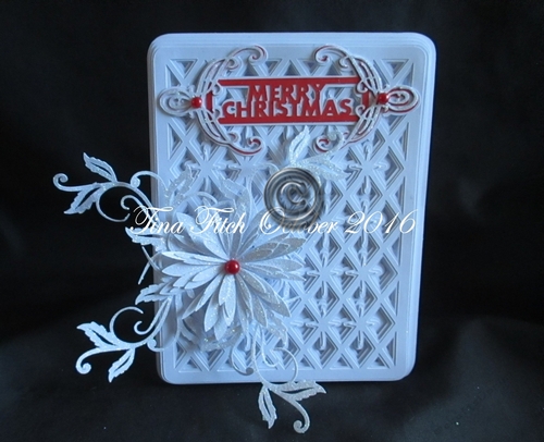 Christmas Daisy Card, All file formats