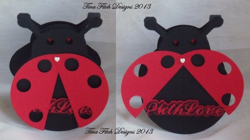 Lady Bug Love Card