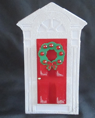 Posh Wreath Door Card, All file formats