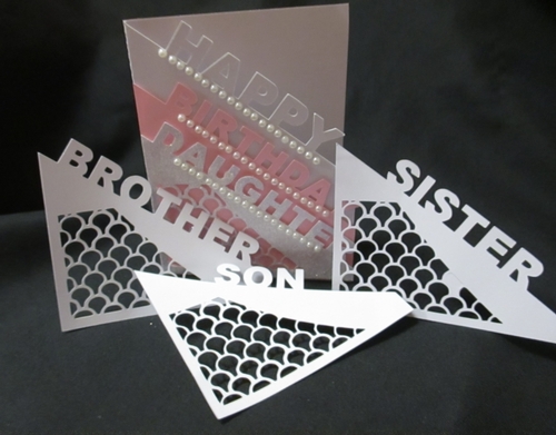 Family Birthday Card, TF0025