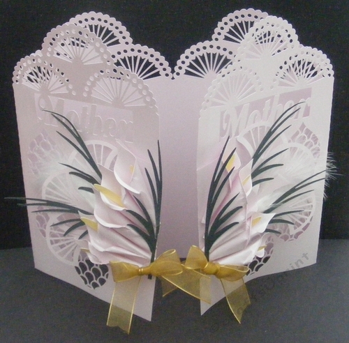 Calla Lily Door Card, All formats