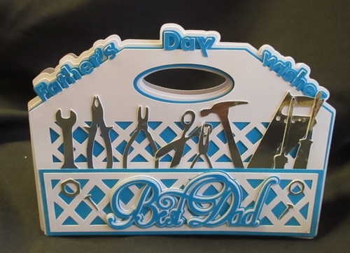 Fathers Day Tool Box Card TF0038, All formats 