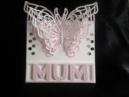 Mum Butterfly Card TF0072, All formats