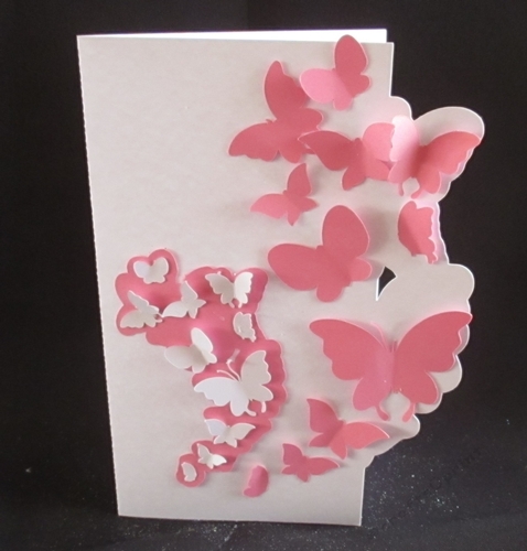 Butterfly card TF0082