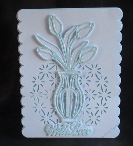 Vase Card TF0085