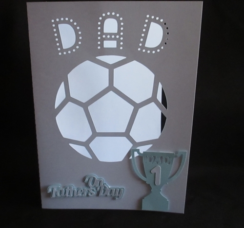 Fathers Day plain card TF0098, All formats