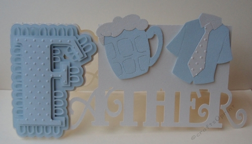  Layered Father Card, All formats