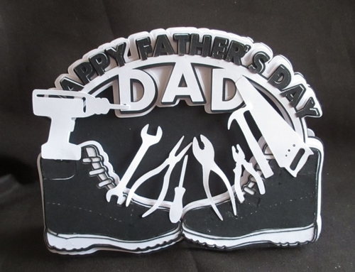Dad Boot card, TF0111, All formats