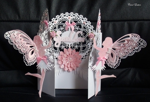 Flower Fairy Door Card,All formats 