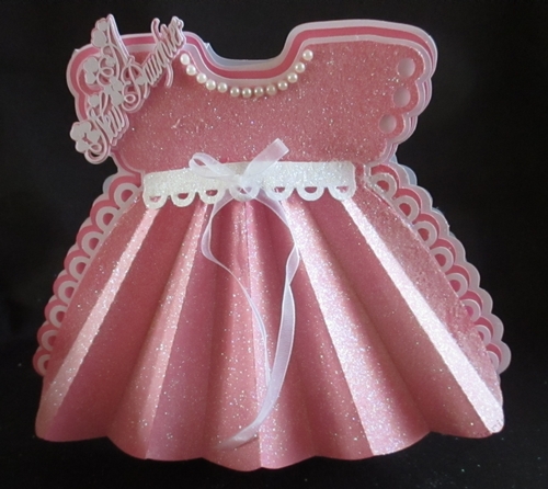 Daughter Dress Card TF0115, All formats