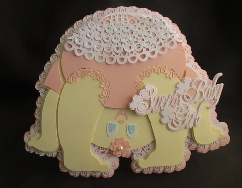 Sweet Baby Girl Card, All formats