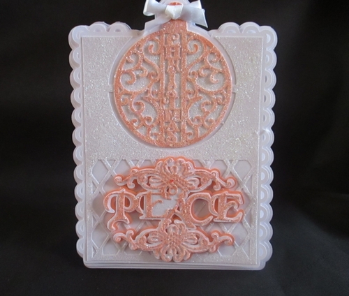 Peace Bauble Card TF0124, All formats