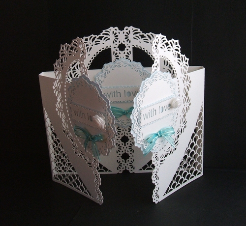 With Love Fancy Oval Door Card, All formats