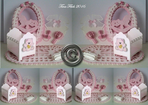 3D Baby Easel & Box, All File Formats