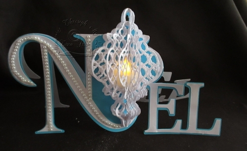 Tea-Light Bauble Luminaire Card, TF0146 , All formats