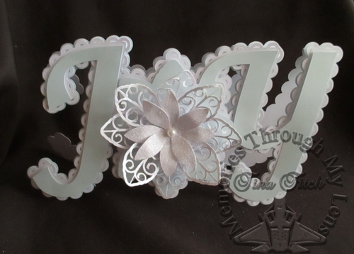 Joy Poinsettia Card TF0150, All formats
