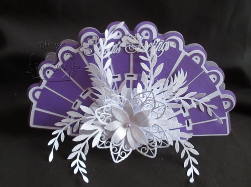 Seasons Greetings Fan Card, All formats