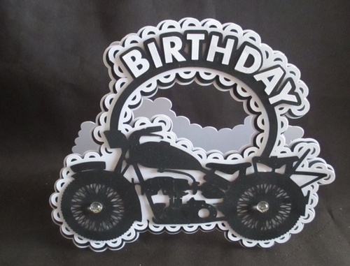Birthday Bike card TF0159