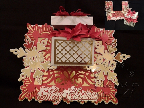 Floral Card Box TF0184, All formats