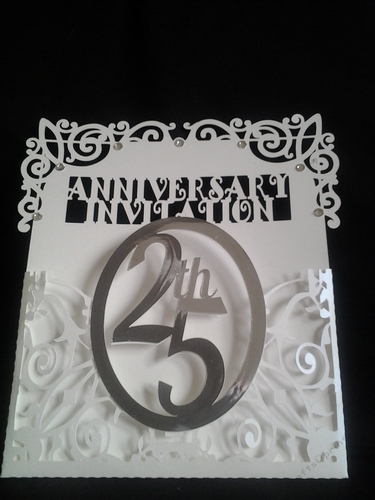 25th Silver Anniversary Pocket invite, TF0 All formats 