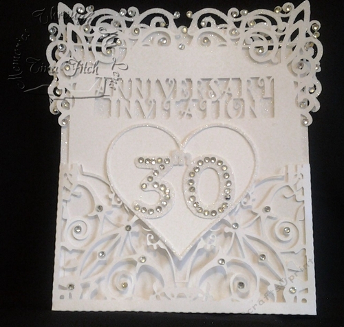 30TH Anniversary Pocket invite all formats