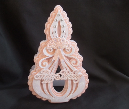Lady Perfume Bottle Card, All file formats