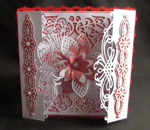 Birthday Floral Front Card, All file formats