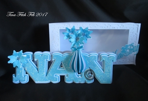 Nan Clematis Card & Box TF0064, All formats