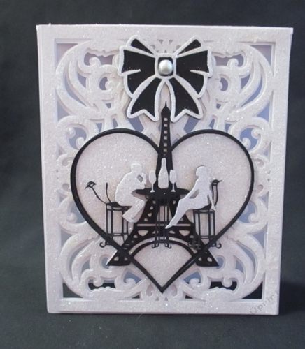 Valentine Layered Card TF003, All formats