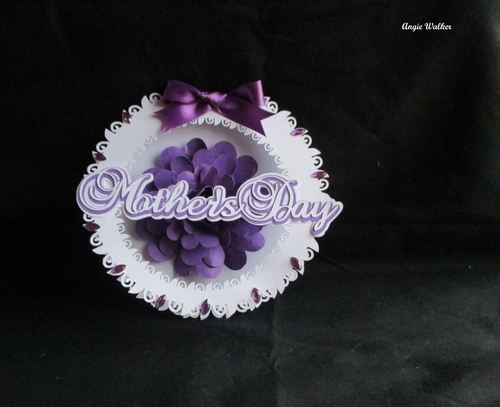 Mothers Day Rose Aperture Card, All formats