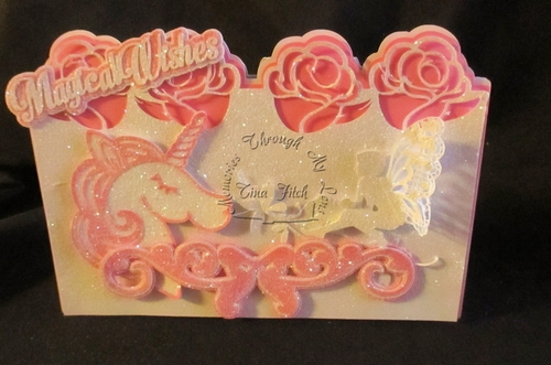 Unicorn Wishes card TF0175, All formats