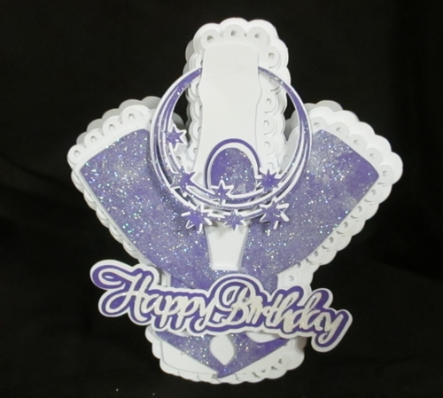 Birthday Bottle Card , All formats