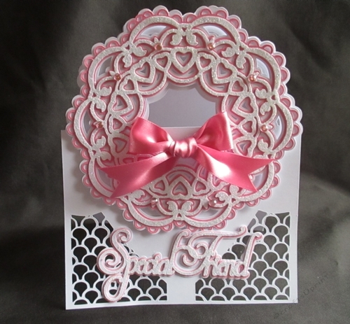 Special Friend Doily Card, All file formats