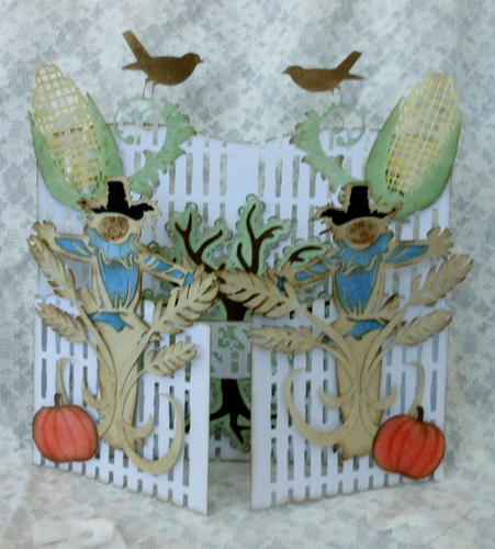 Scarecrow Door Card, All formats